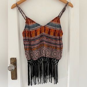 Baby tank with Fringe/Tassles